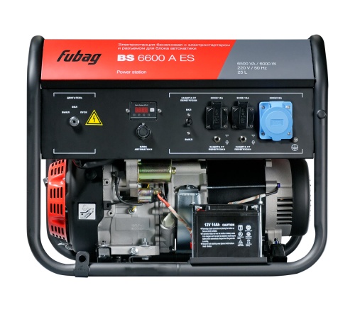 Бензиновая электростанция FUBAG BS 6600 A ES в Оренбурге фото 3