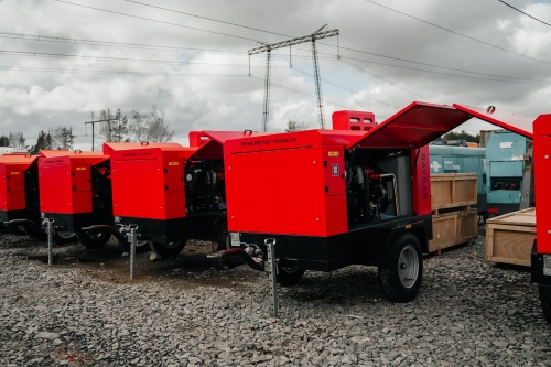 Дизельный передвижной компрессор Baysar DR400-12 в Оренбурге фото 4