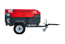 Передвижной компрессор Baysar DS185-7