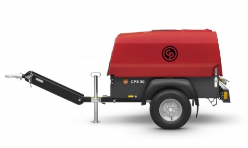 Дизельный компрессор Chicago Pneumatic CPS90 на шасси в Оренбурге