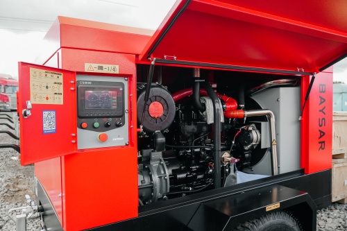 Дизельный передвижной компрессор Baysar DR400-12 в Оренбурге фото 2