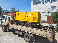 Отгрузка ДГУ, 100кВт, с двигателем Cummins, в кожухе с АВР