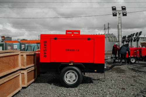 Дизельный передвижной компрессор Baysar DR400-12 в Оренбурге фото 5